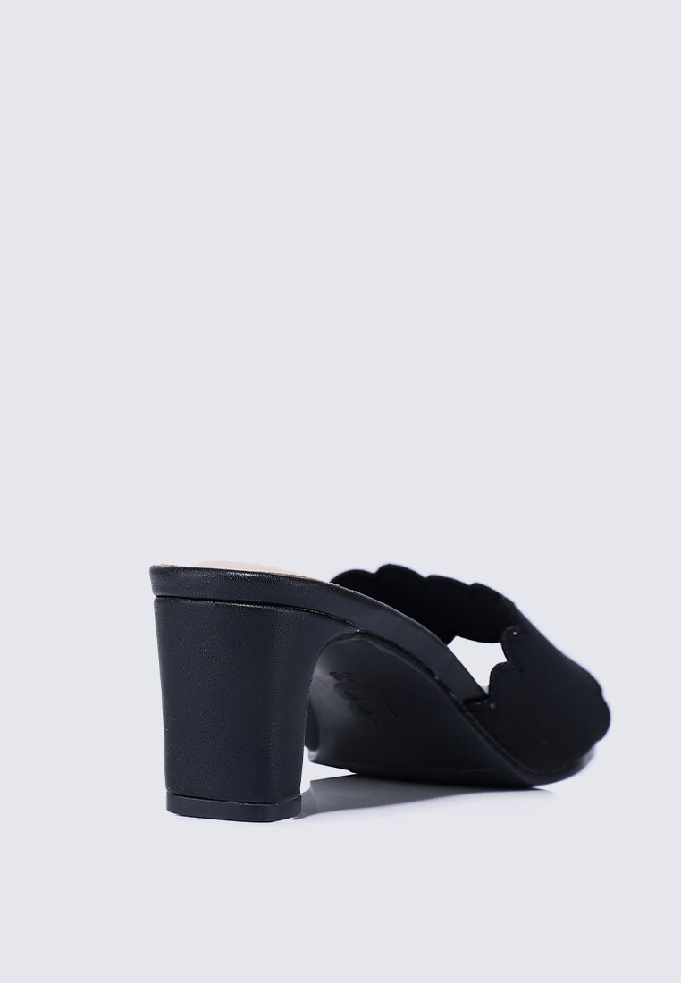 Carmen Comfy Heels In MidnightShoes - myballerine