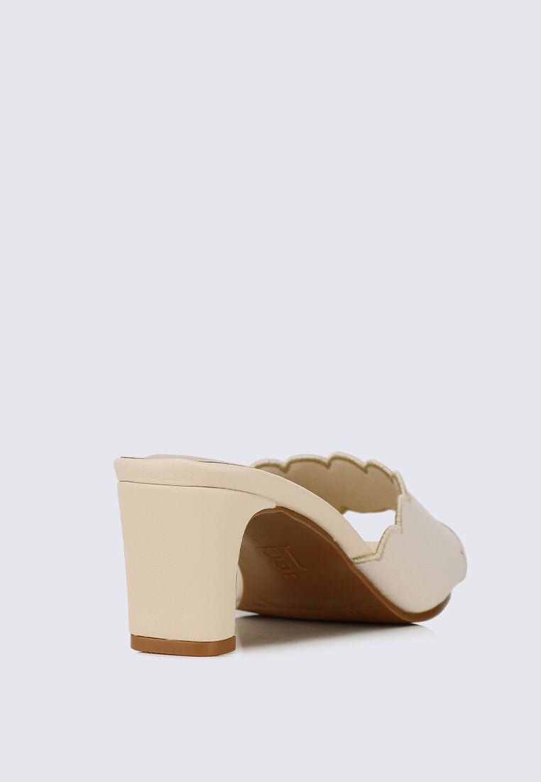 Carmen Comfy Heels In NudeShoes - myballerine