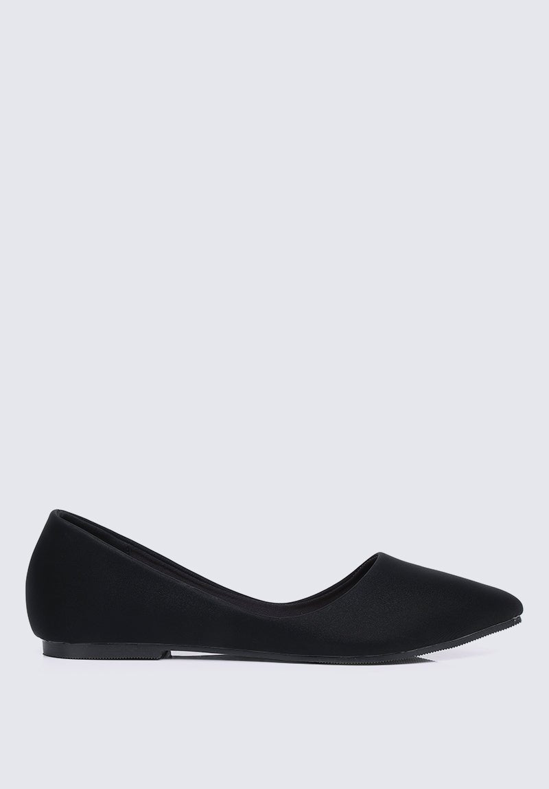 Cece Comfy Ballerina In Black - myballerine