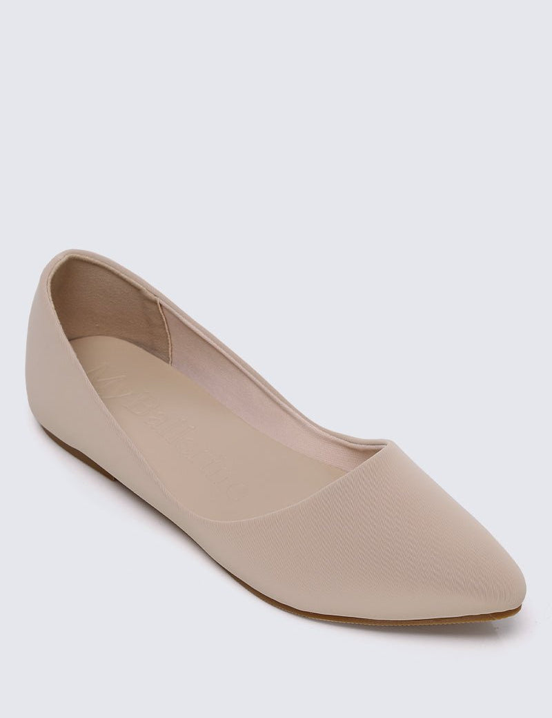 Cece Comfy Ballerina In Nude - myballerine