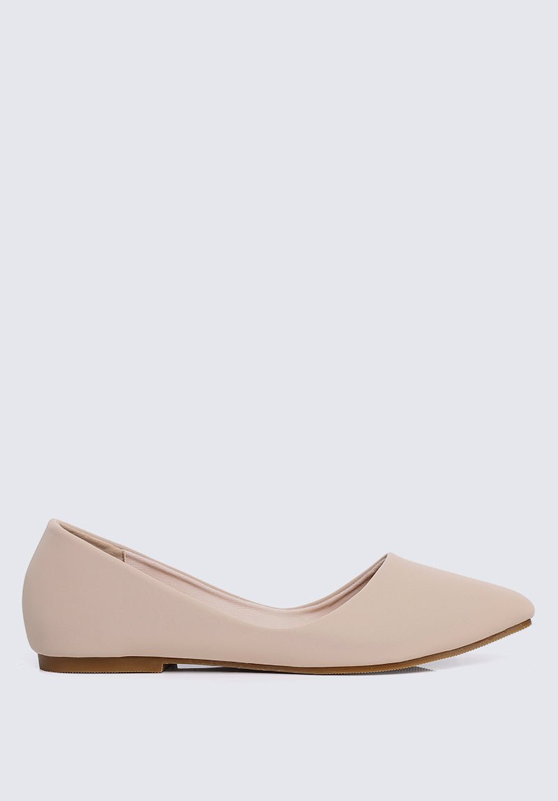 Cece Comfy Ballerina In Nude - myballerine