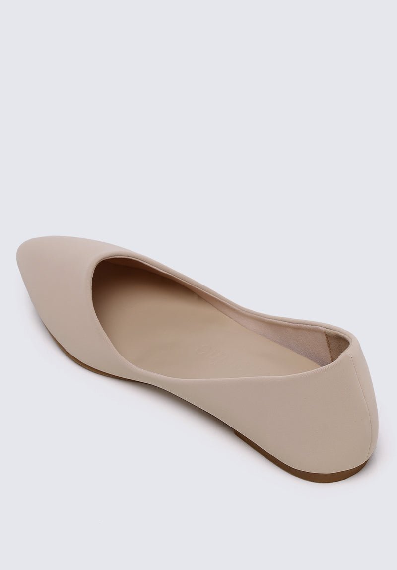 Cece Comfy Ballerina In Nude - myballerine