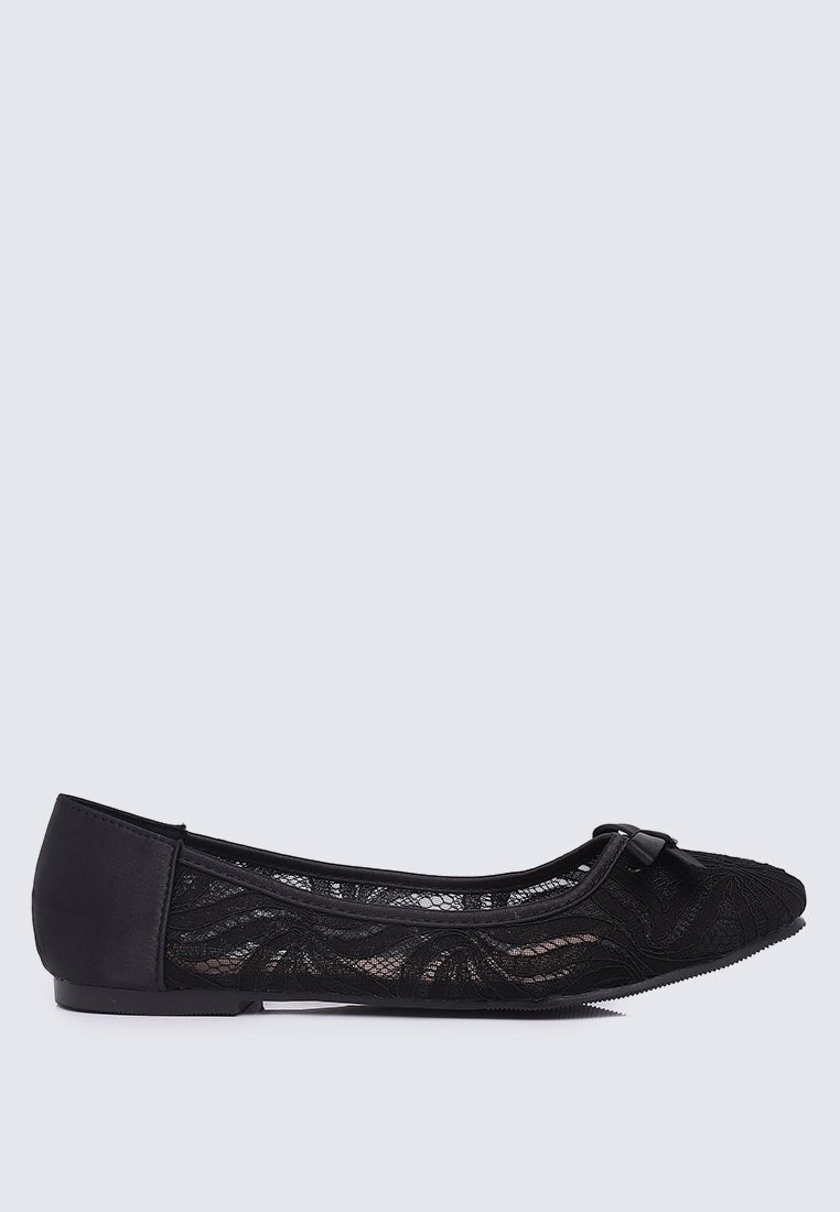 Cecelia Comfy Ballerina In Black - myballerine