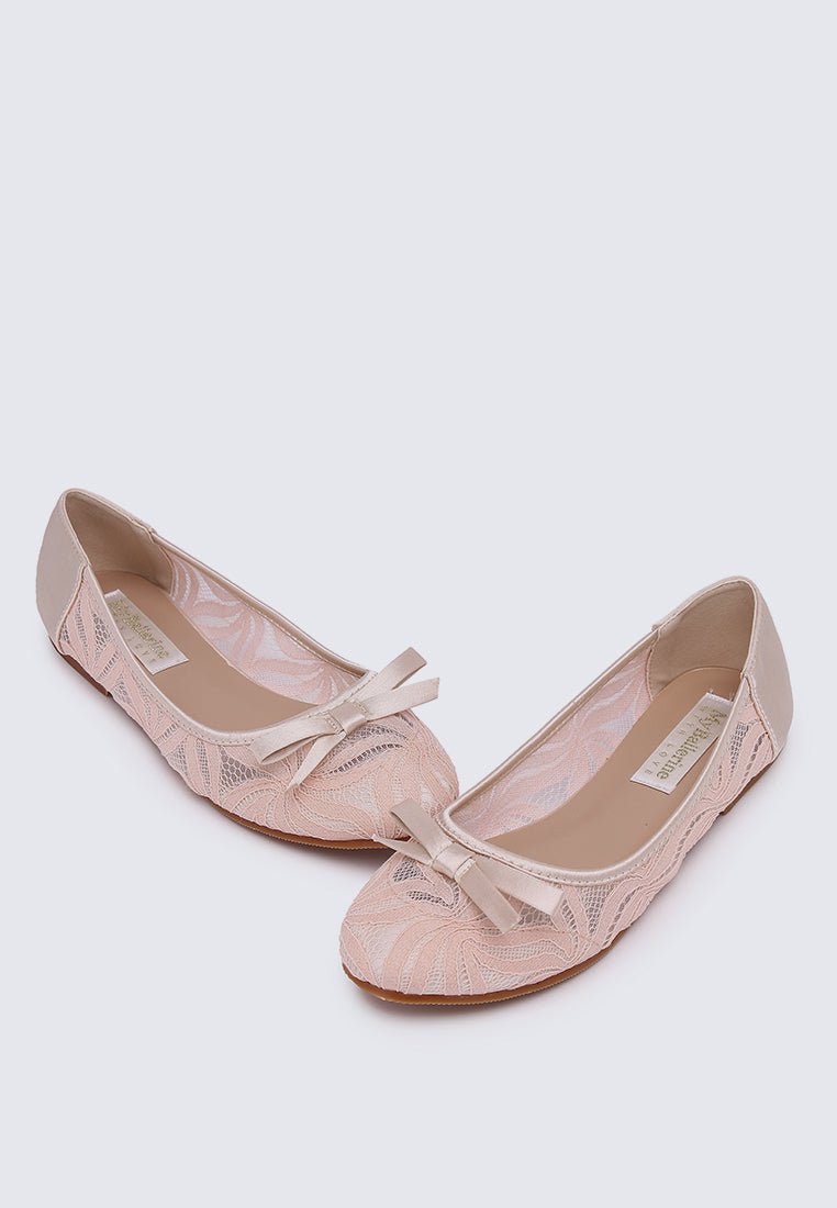 Cecelia Comfy Ballerina In Blush - myballerine