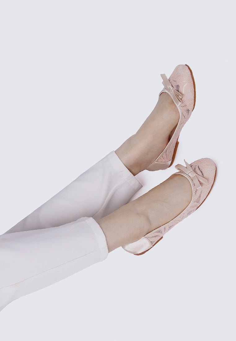 Cecelia Comfy Ballerina In Blush - myballerine