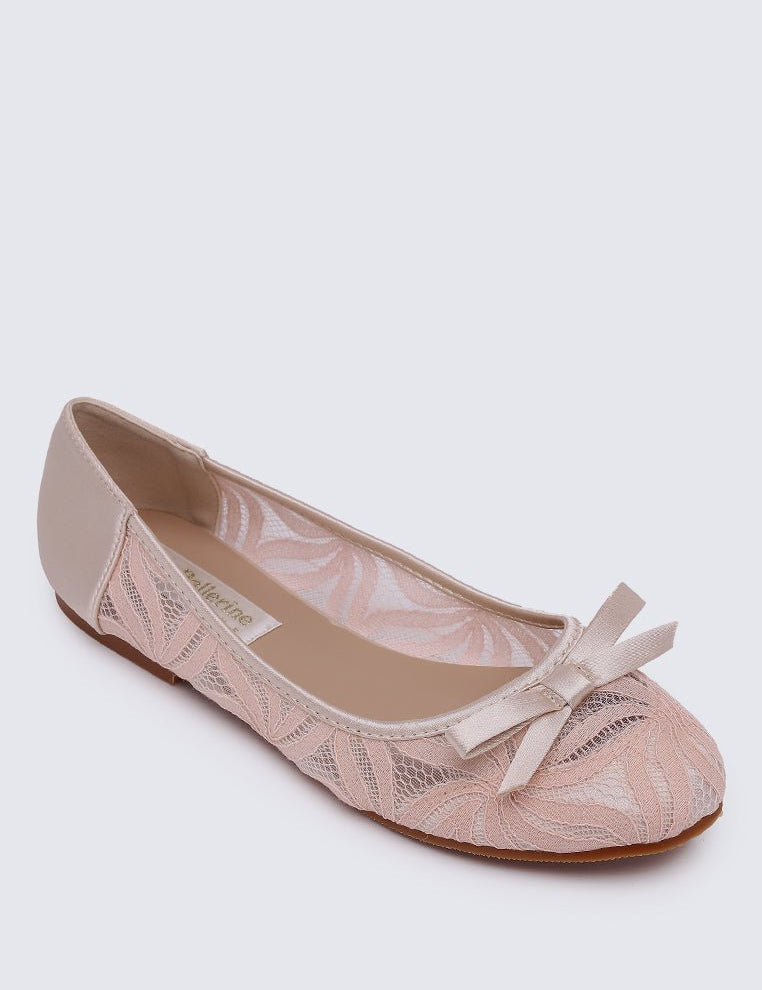 Cecelia Comfy Ballerina In Blush - myballerine