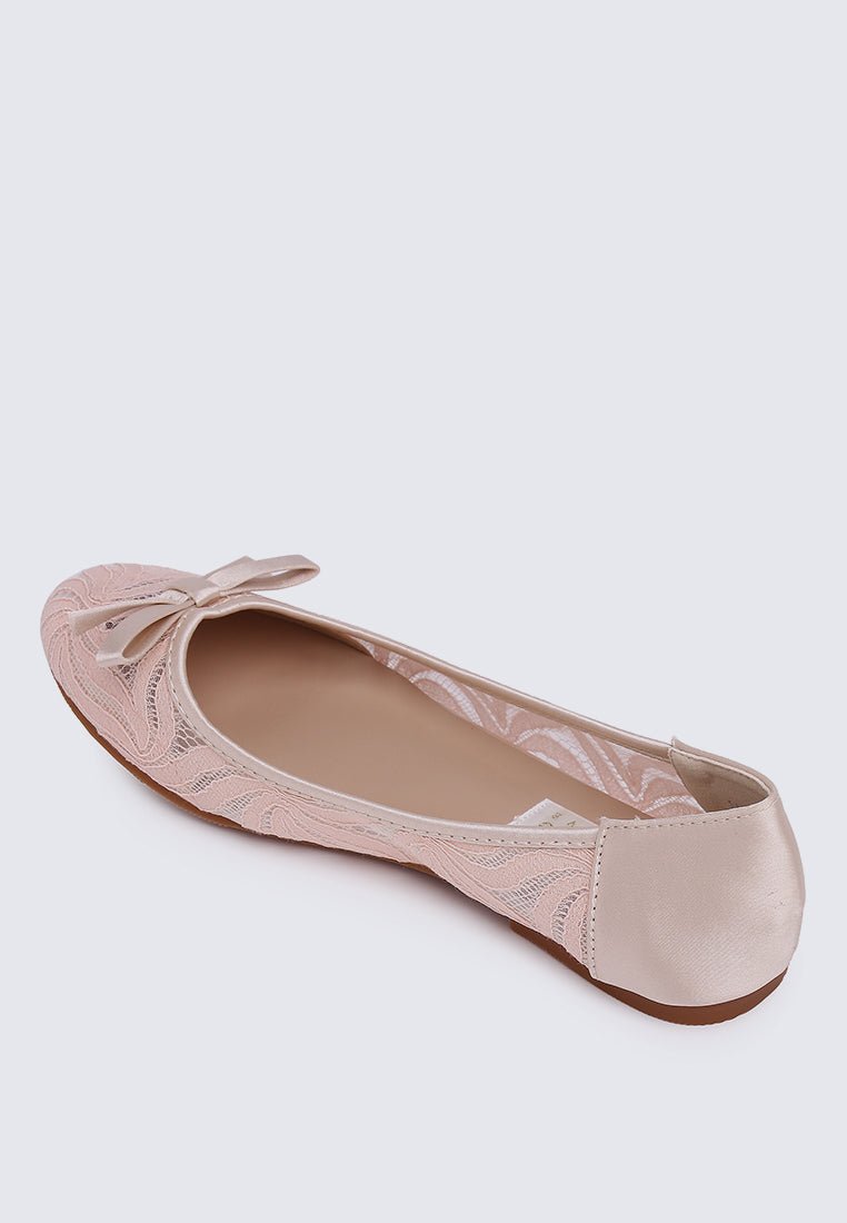 Cecelia Comfy Ballerina In Blush - myballerine