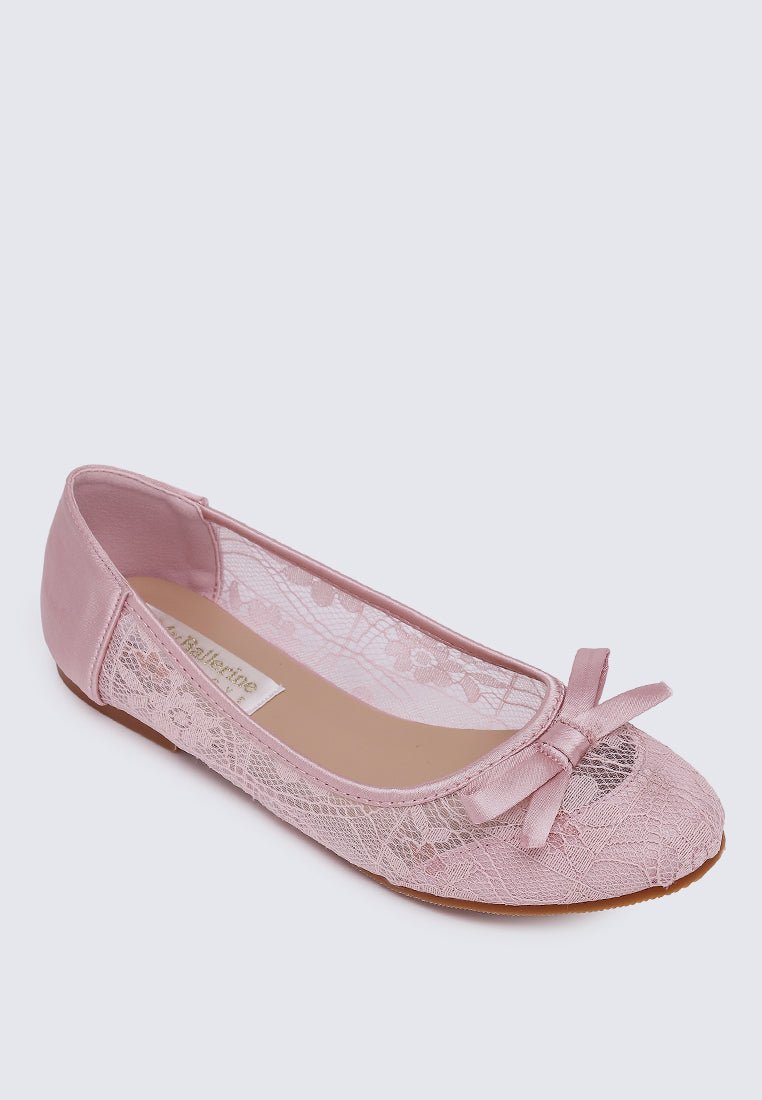 Cecelia Comfy Ballerina In Pink - myballerine