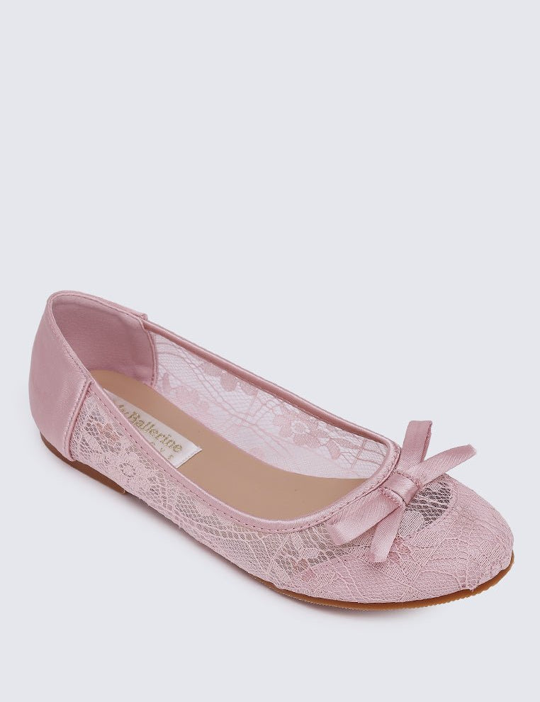 Cecelia Comfy Ballerina In Pink - myballerine