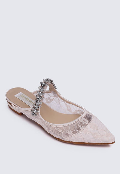 Celinne Comfy Heels In Blush - myballerine