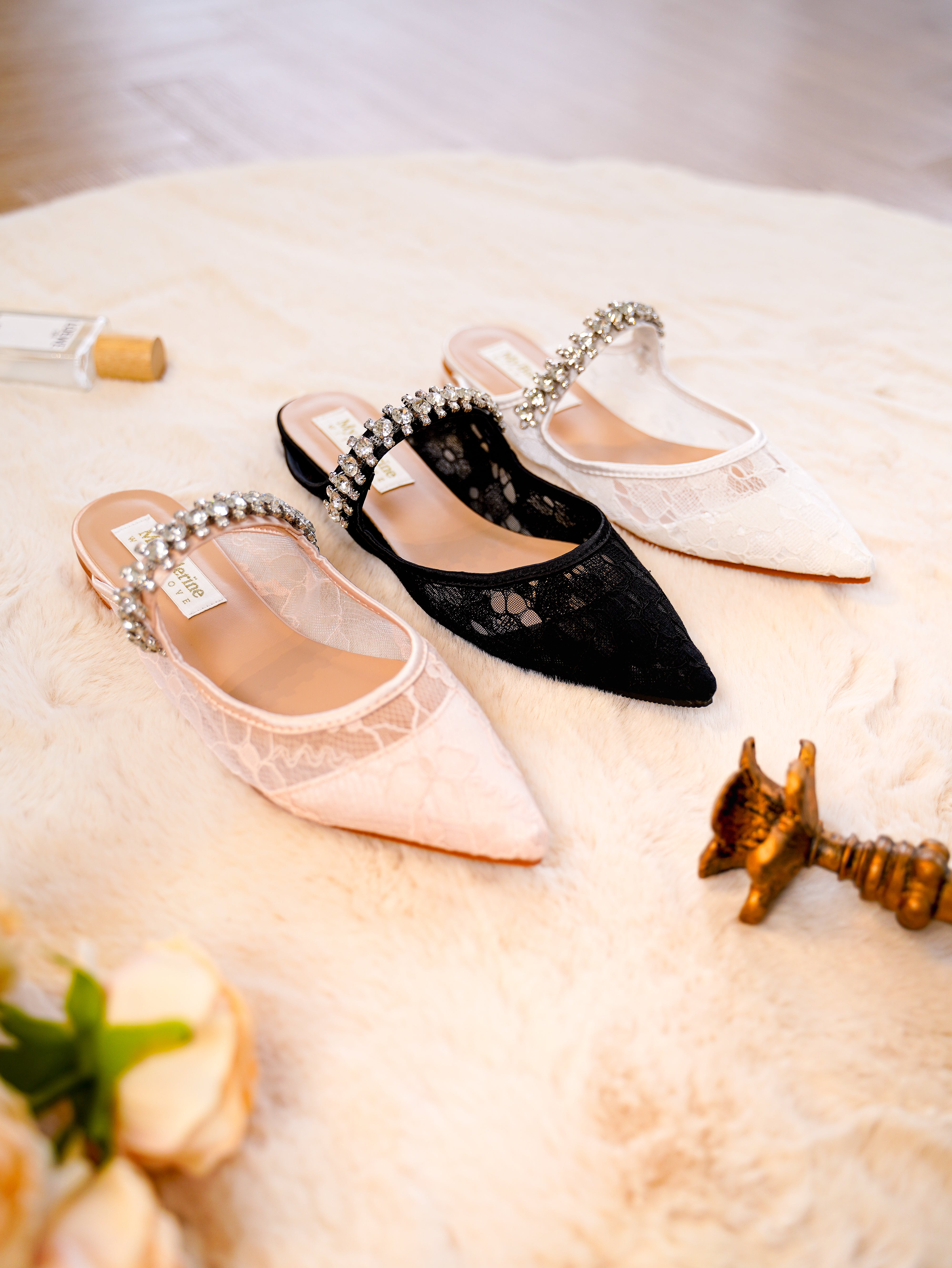 Celinne Comfy Heels In Blush - myballerine