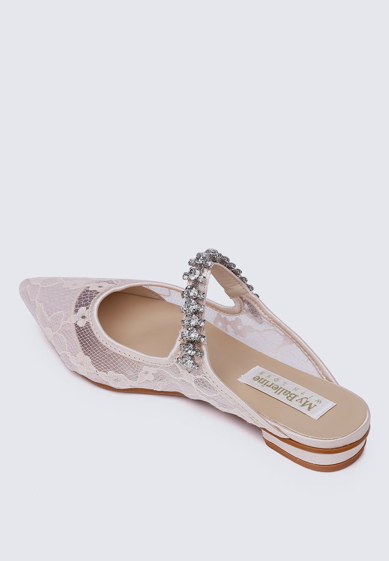 Celinne Comfy Heels In Blush - myballerine