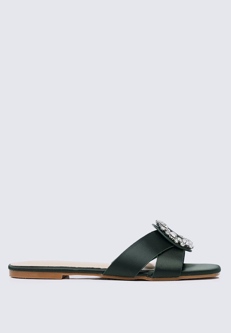 Charlie Comfy Sandals In GreenShoes - myballerine