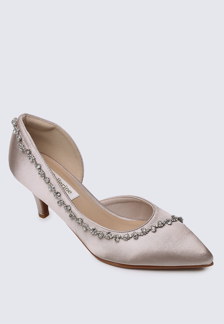 Dahlia Comfy Pumps In NudeShoes - myballerine