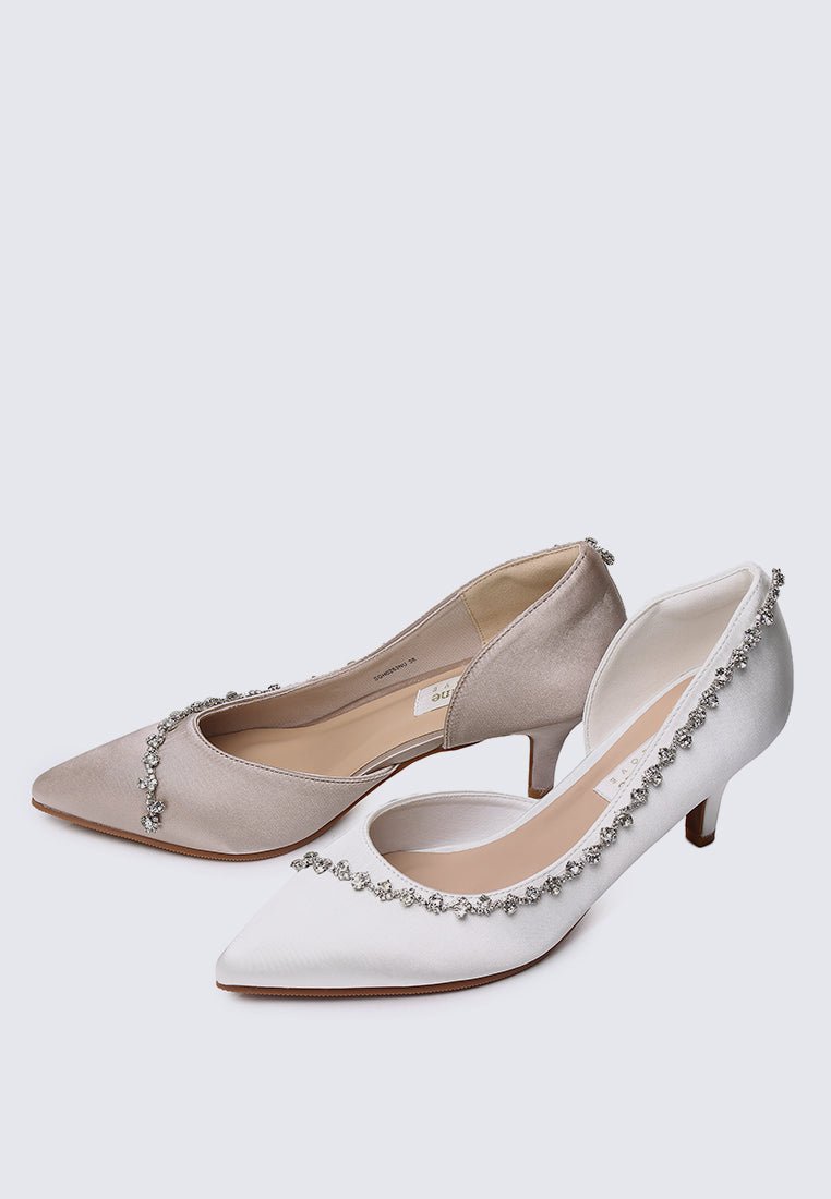 Dahlia Comfy Pumps In NudeShoes - myballerine