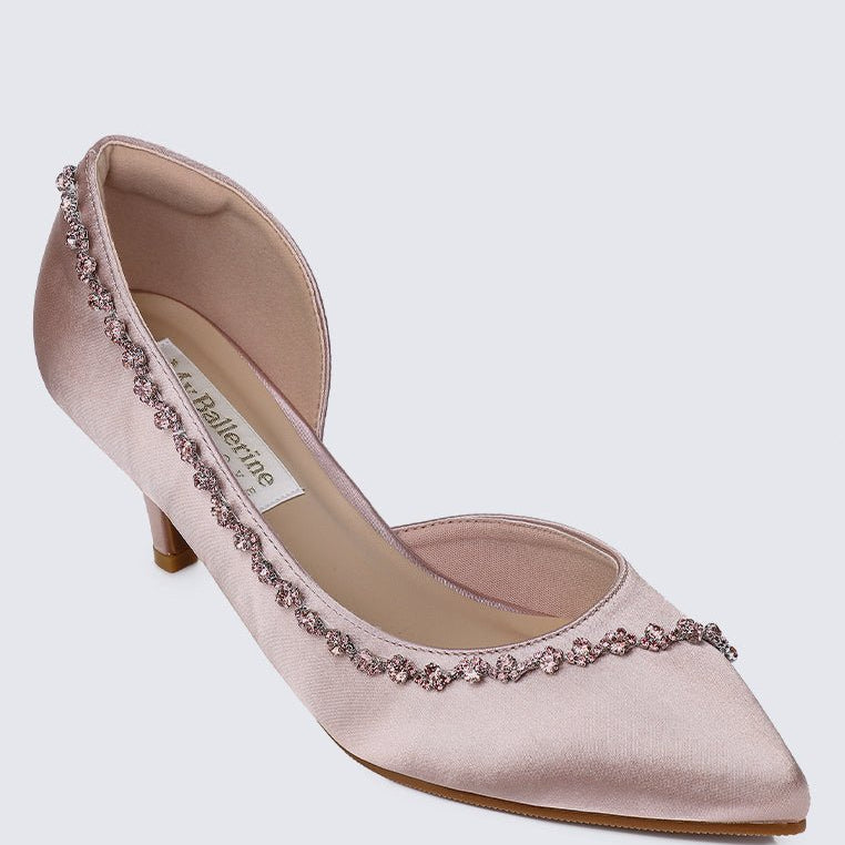 Dahlia Comfy Pumps In Pink - myballerine