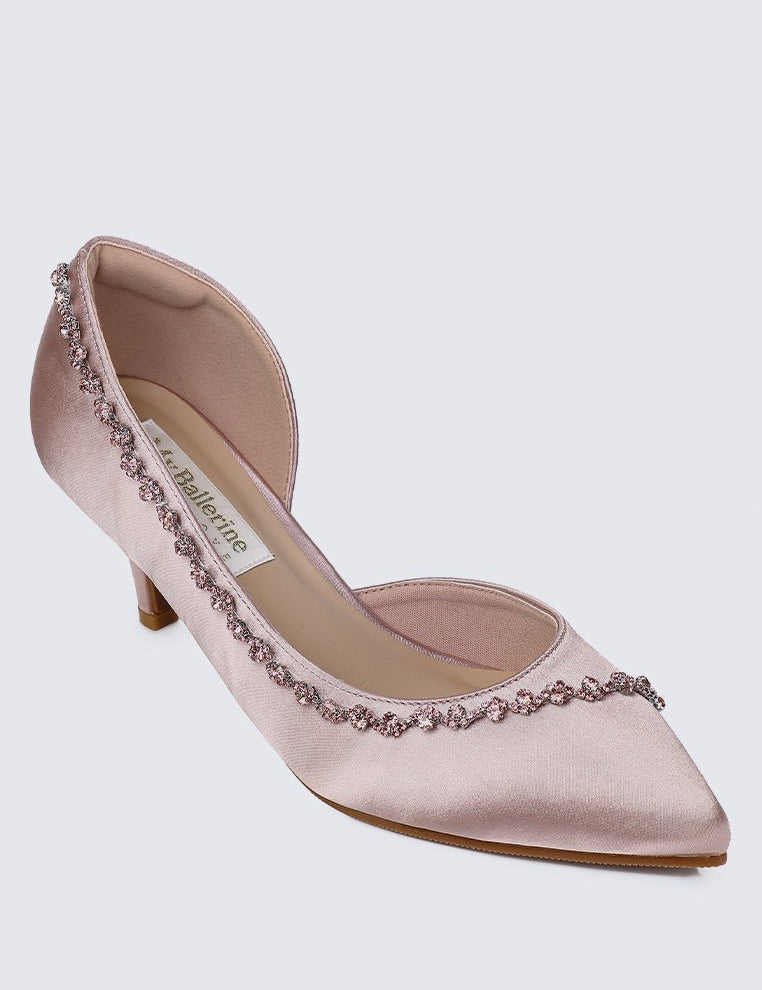 Dahlia Comfy Pumps In Pink - myballerine