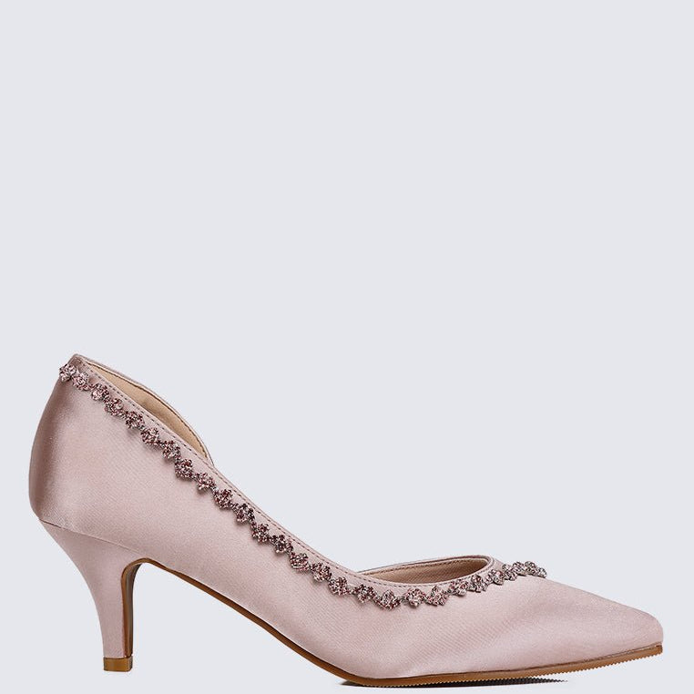 Dahlia Comfy Pumps In Pink - myballerine