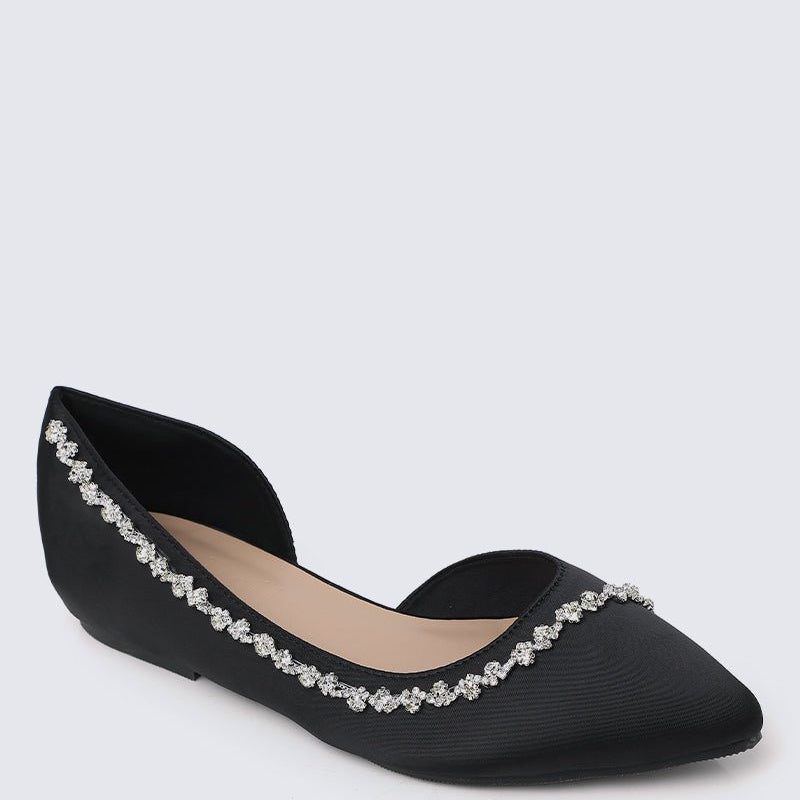 Delilah Comfy Ballerina In Black - myballerine