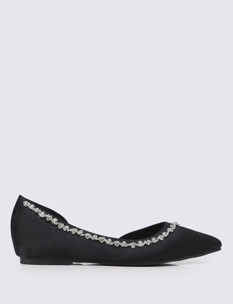 Delilah Comfy Ballerina In Black - myballerine