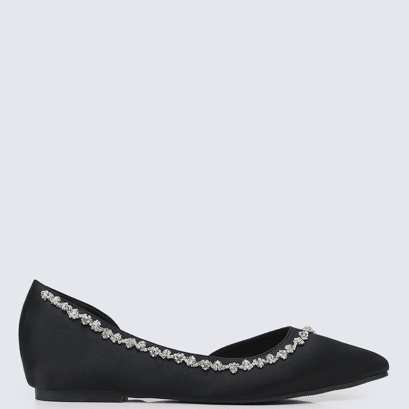 Delilah Comfy Ballerina In Black - myballerine