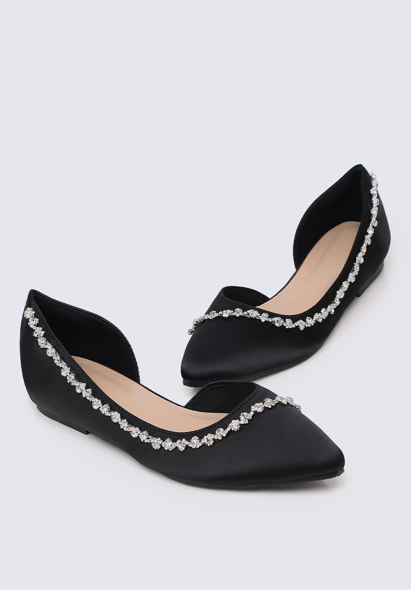 Delilah Comfy Ballerina In Black - myballerine