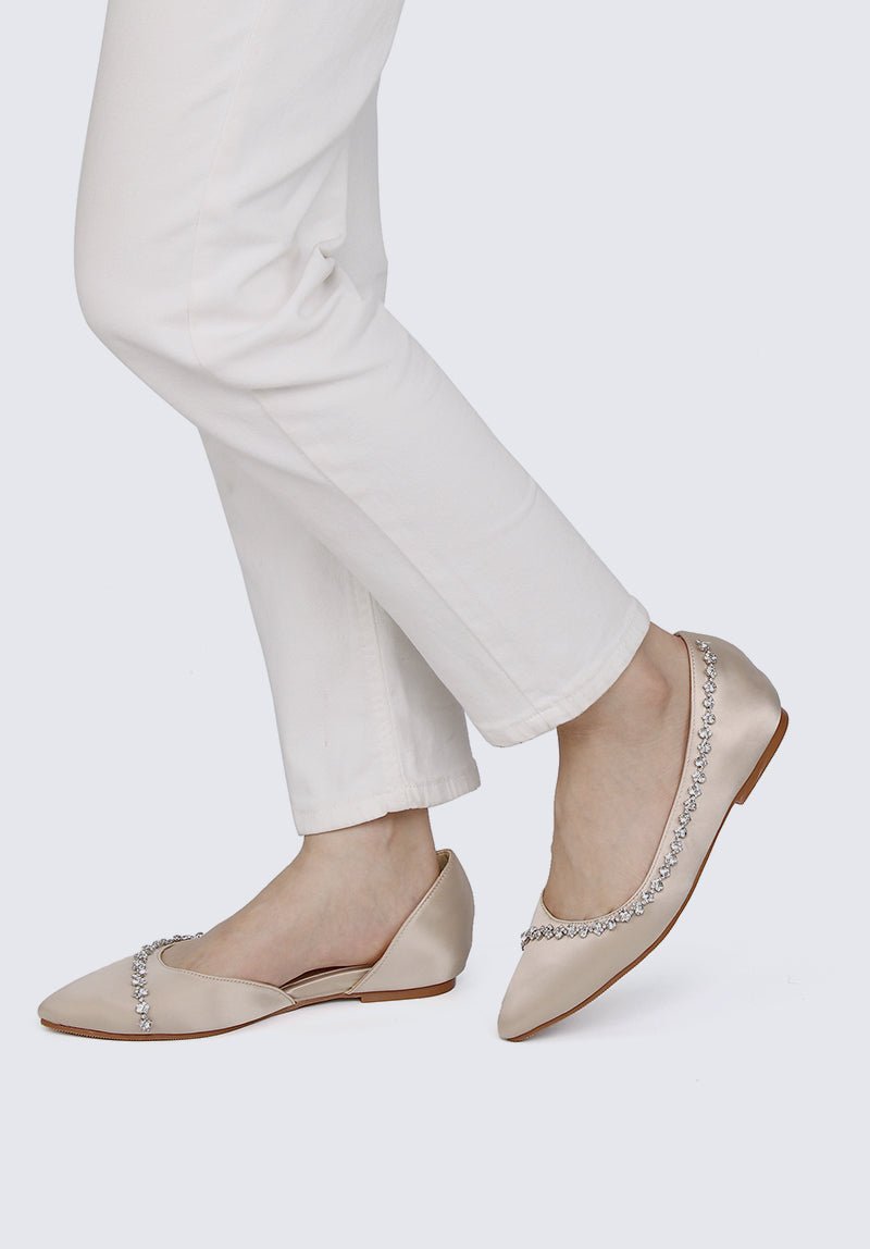 Delilah Comfy Ballerina In Nude - myballerine