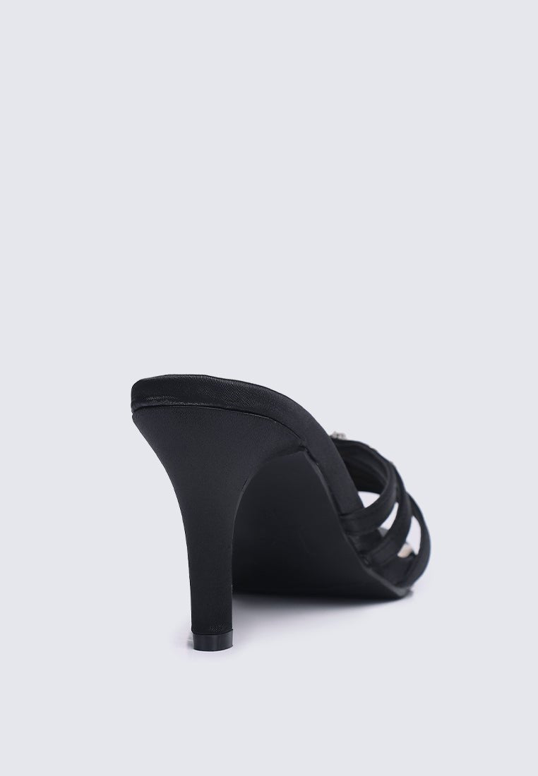 Denese Comfy Heels In Black - myballerine