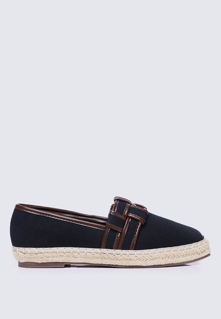 Diane Comfy Espadrilles In BlackShoes - myballerine