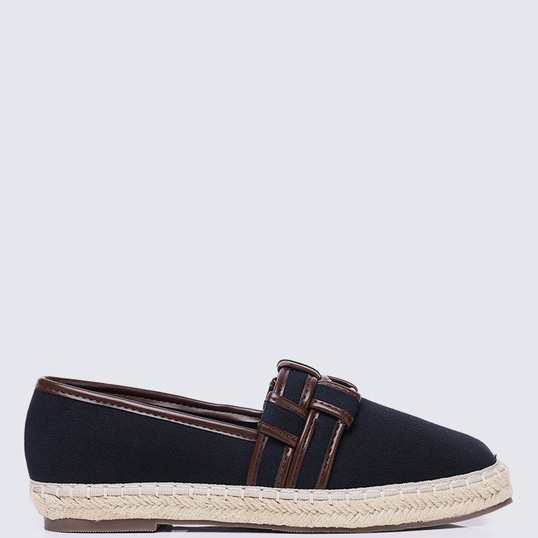 Diane Comfy Espadrilles In BlackShoes - myballerine