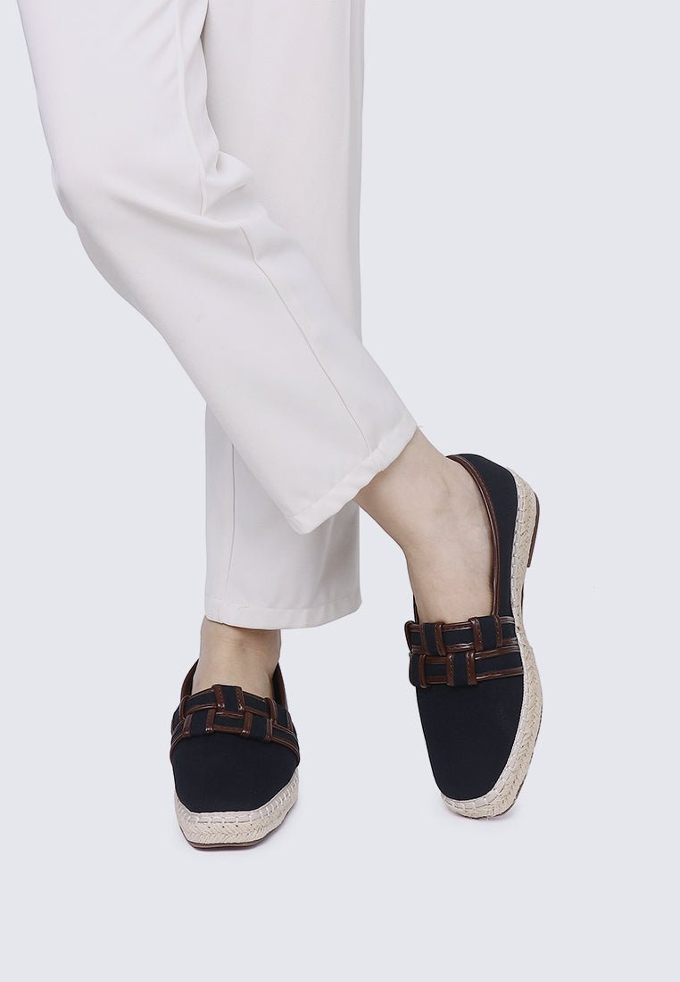 Diane Comfy Espadrilles In BlackShoes - myballerine