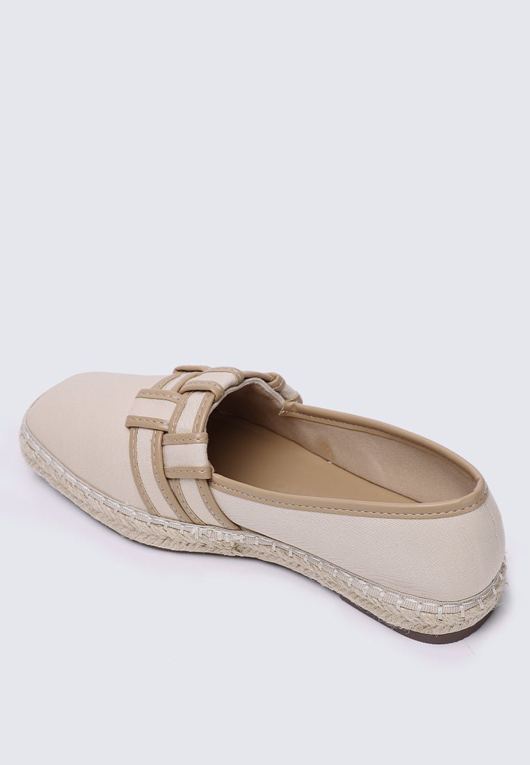 Diane Comfy Espadrilles In NudeShoes - myballerine