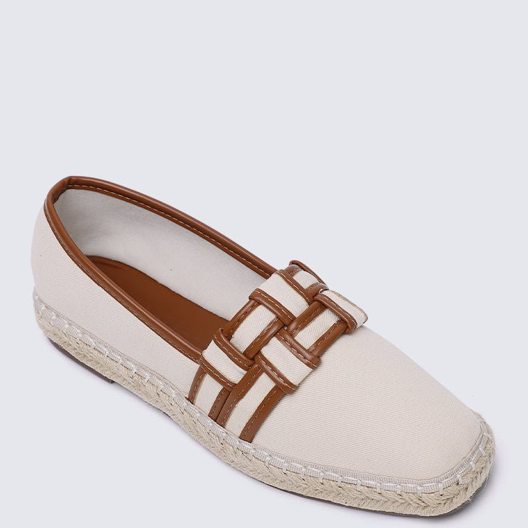 Diane Comfy Espadrilles In Off WhiteShoes - myballerine