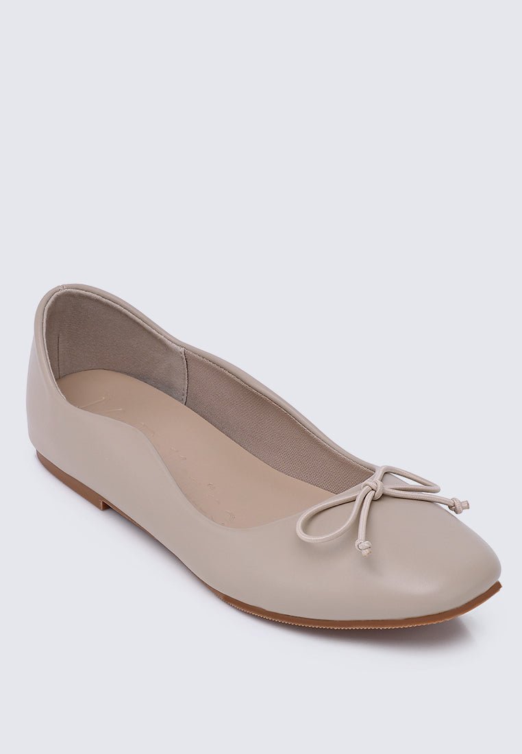 Dorra Comfy Ballerina In AlmondShoes - myballerine