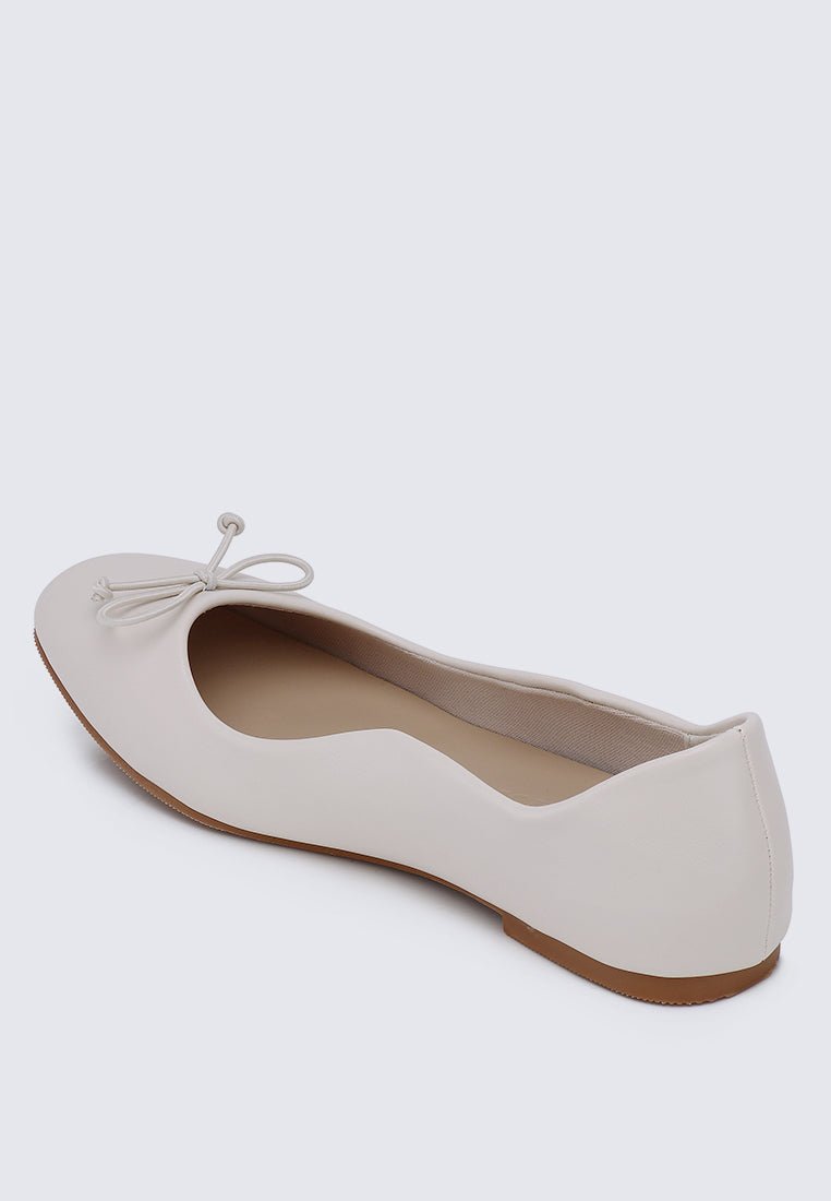 Dorra Comfy Ballerina In BeigeShoes - myballerine