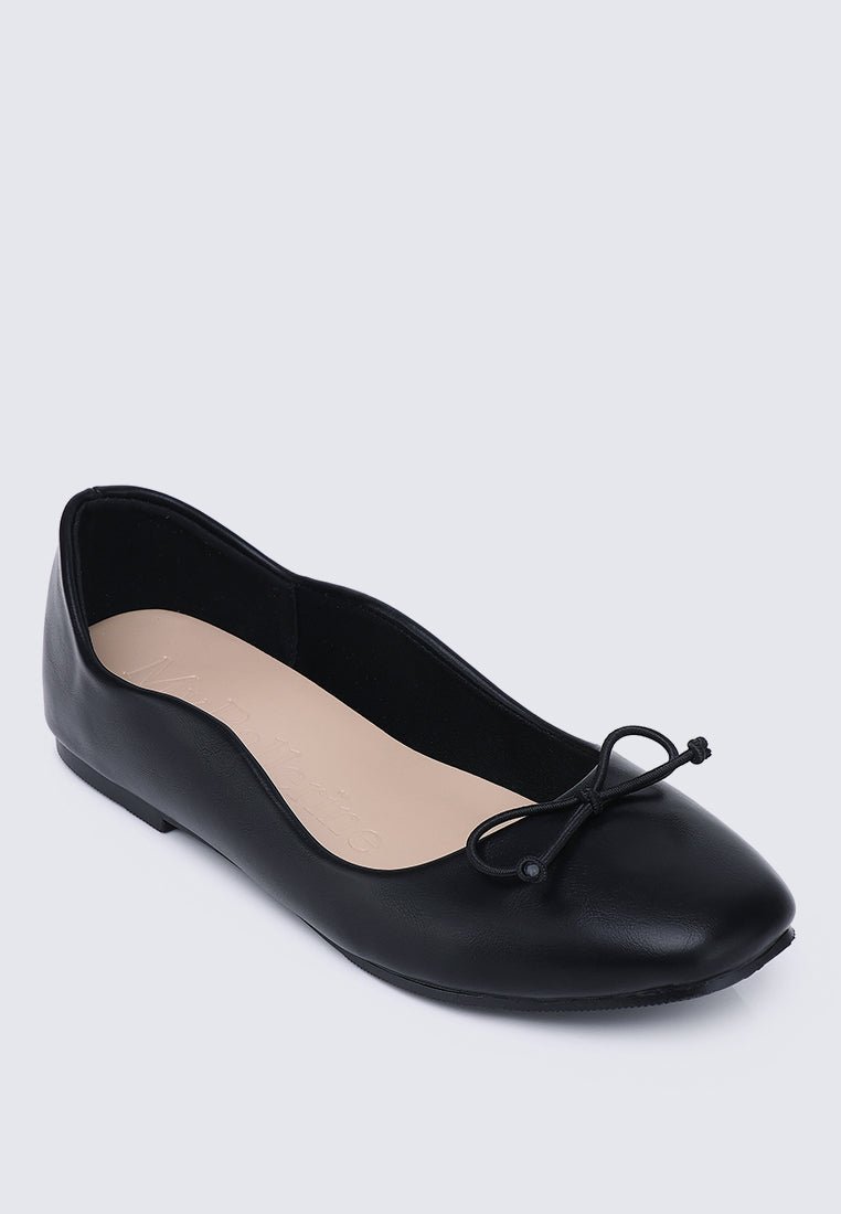 Dorra Comfy Ballerina In BlackShoes - myballerine