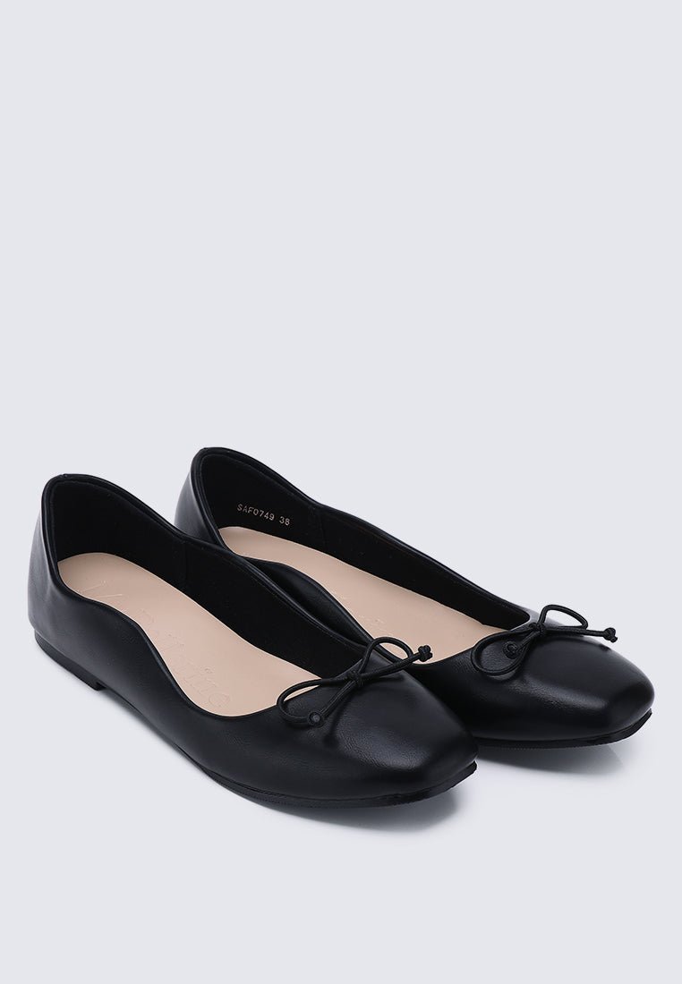 Dorra Comfy Ballerina In BlackShoes - myballerine