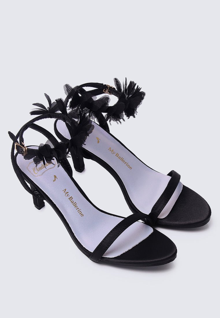 Dreaming of Dancing Comfy Heels In Black - myballerine