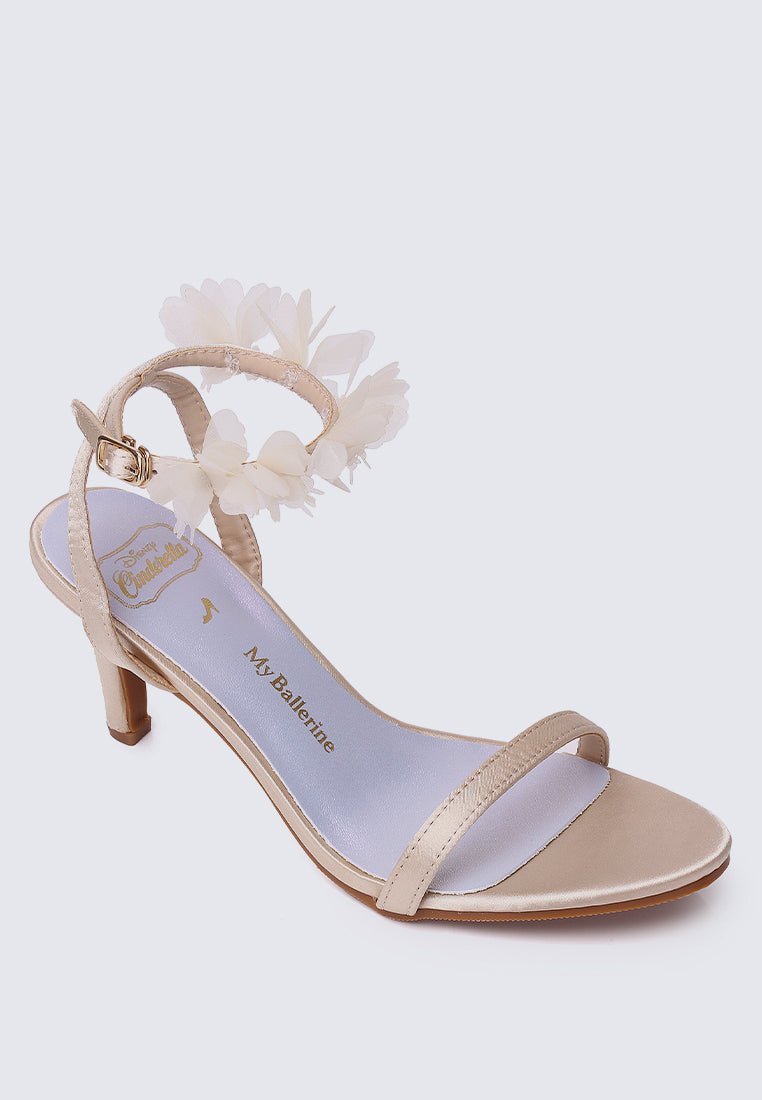 Dreaming of Dancing Comfy Heels In Champagne - myballerine