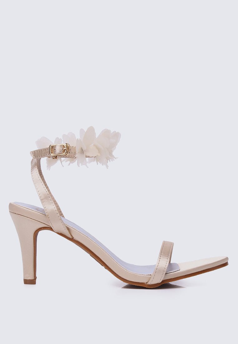 Dreaming of Dancing Comfy Heels In Champagne - myballerine