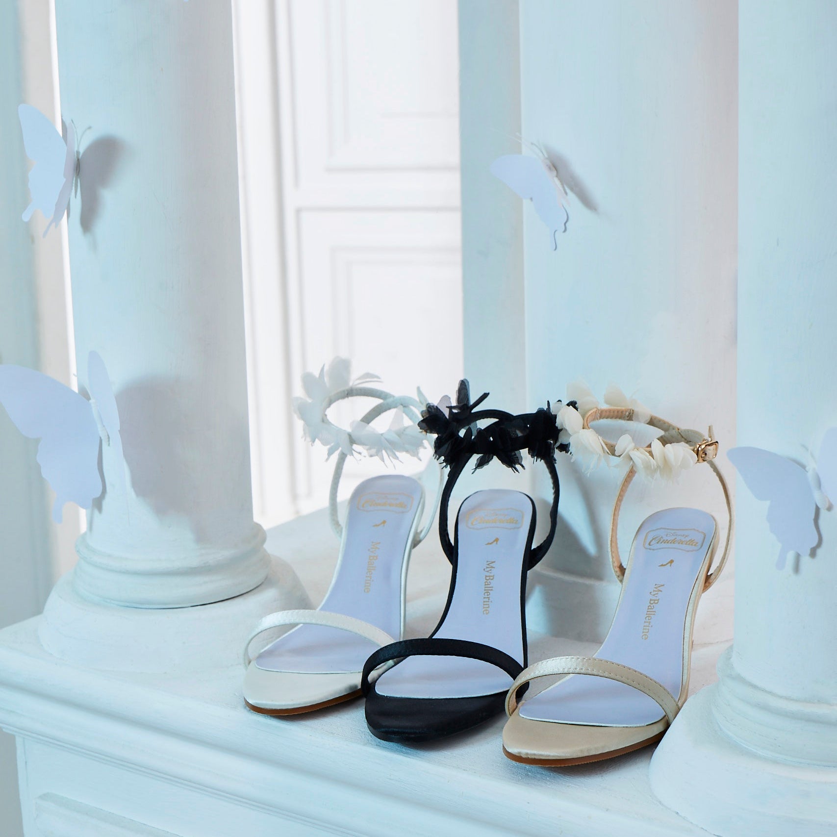 Dreaming of Dancing Comfy Heels In White - myballerine