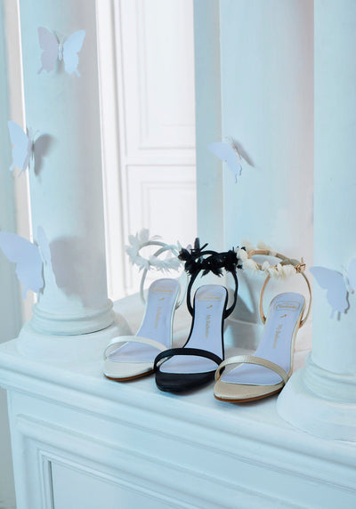 Dreaming of Dancing Comfy Heels In White - myballerine