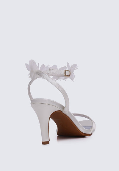 Dreaming of Dancing Comfy Heels In White - myballerine