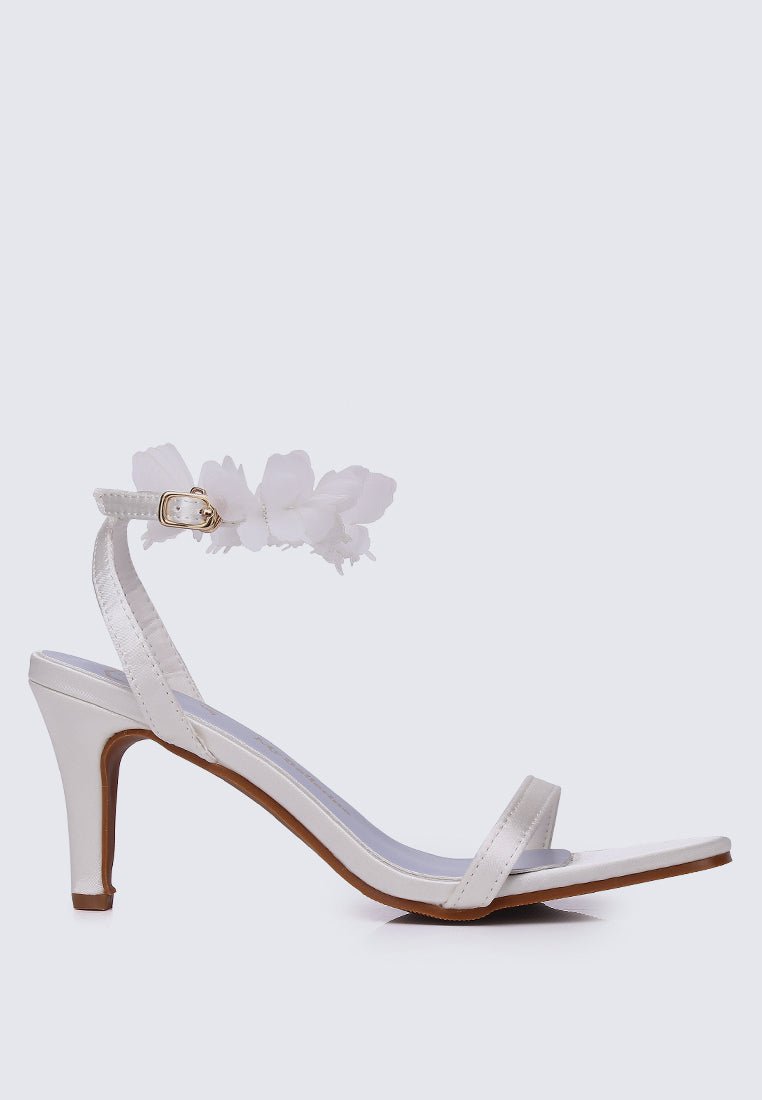 Dreaming of Dancing Comfy Heels In White - myballerine