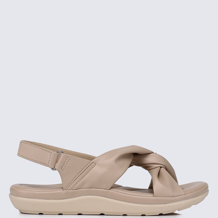 Easy Step Comfy Sandals In AlmondShoes - myballerine