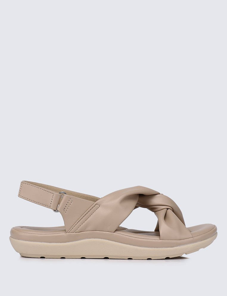 Easy Step Comfy Sandals In AlmondShoes - myballerine