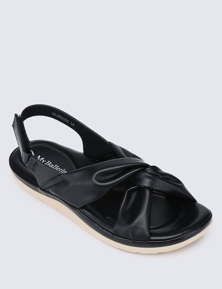 Easy Step Comfy Sandals In BlackShoes - myballerine