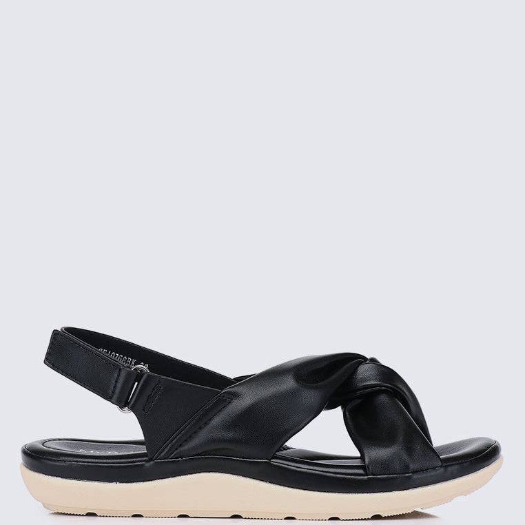 Easy Step Comfy Sandals In BlackShoes - myballerine