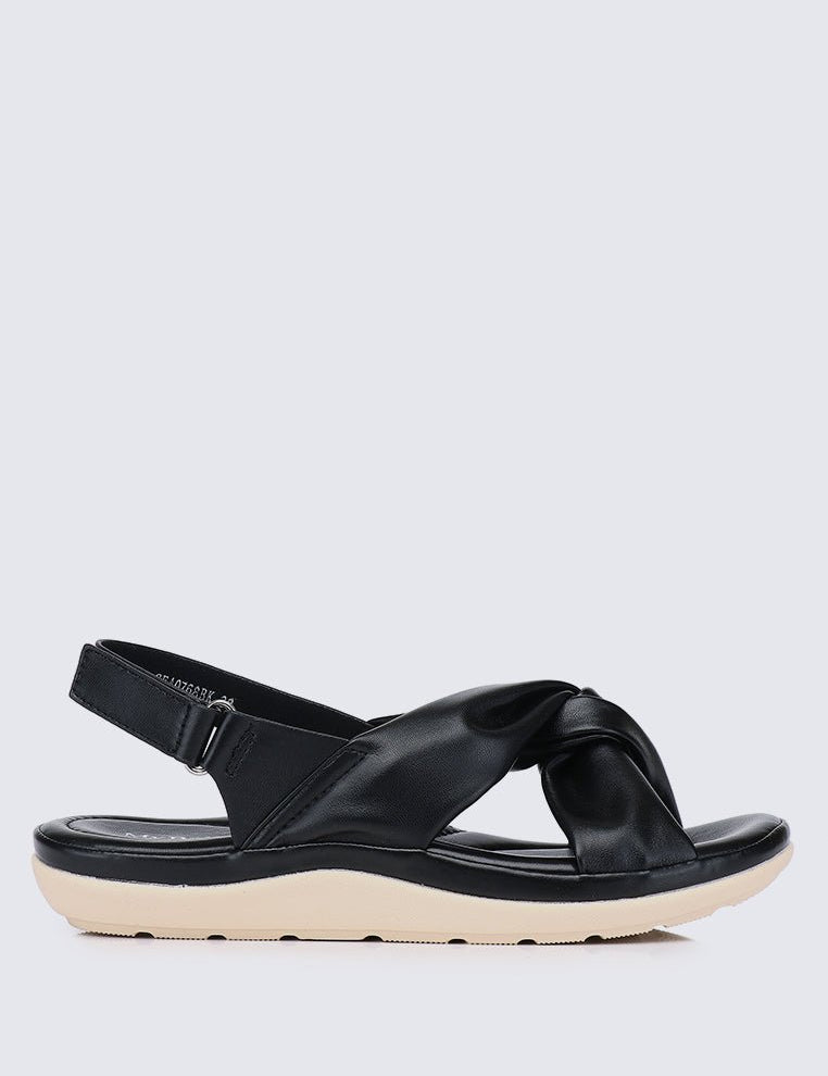 Easy Step Comfy Sandals In BlackShoes - myballerine