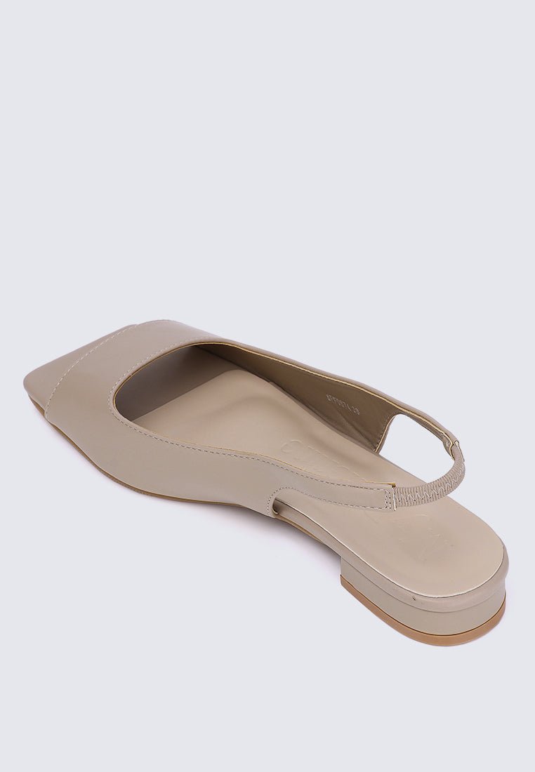 Eliz Comfy Sandals AlmondShoes - myballerine